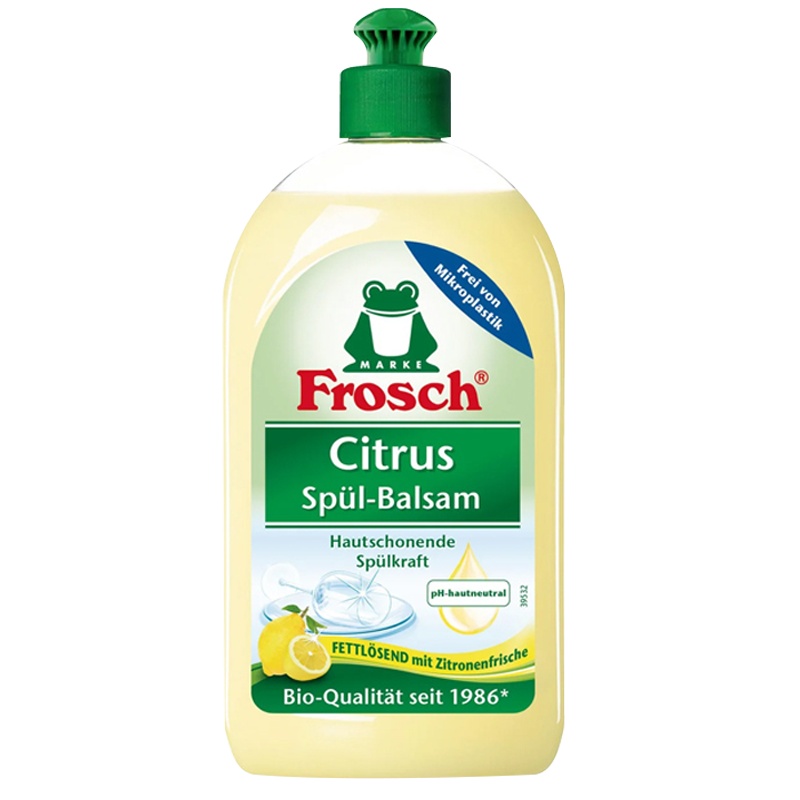 Frosch 菲洛施植物萃取洗洁精 500ml 柑桔柠檬味