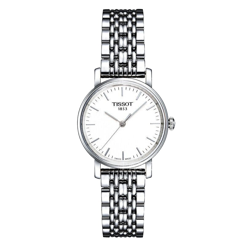 天梭(TISSOT)手表 新款魅时系列商务女士腕表