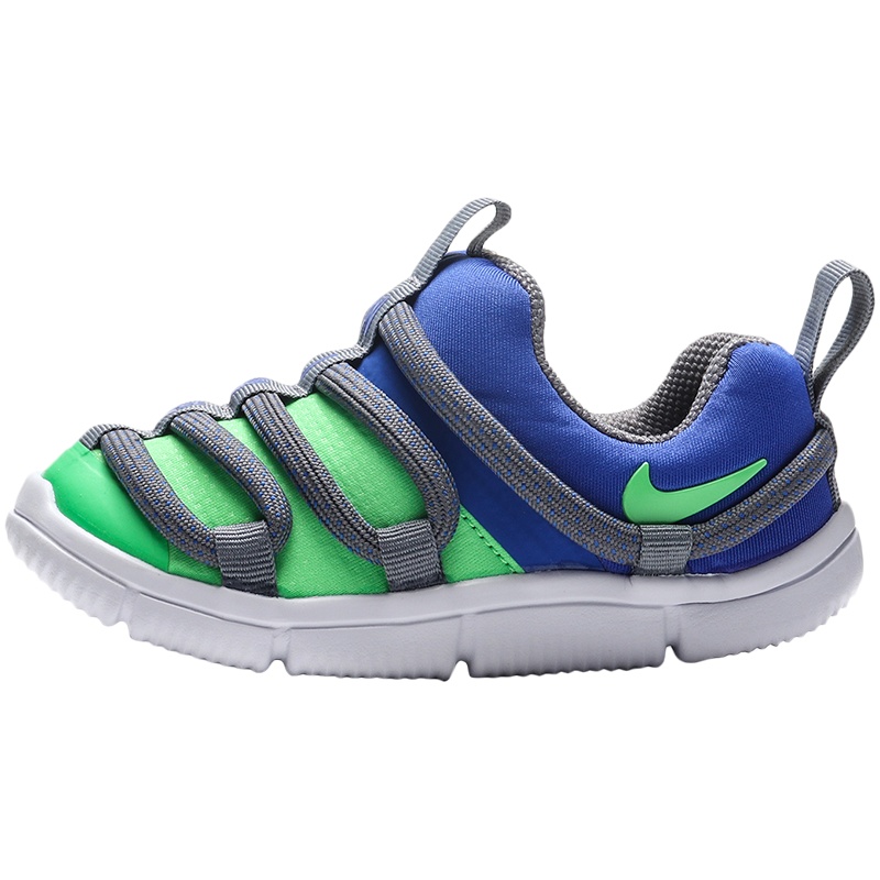 【自营】NIKE童鞋男女婴童休闲鞋舒适拼色一脚蹬跑步运动鞋AQ9662