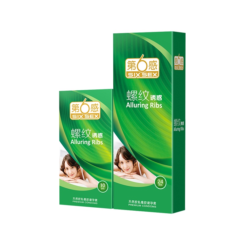 第六感超薄避孕套螺纹安全套螺纹诱惑30只超薄凸点螺纹套带刺保险套男女成人情趣用品