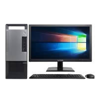 联想(Lenovo)扬天T4900v台式电脑 21.5英寸屏(Intel i3 8100 4GB 500GB 无光驱 W10H)
