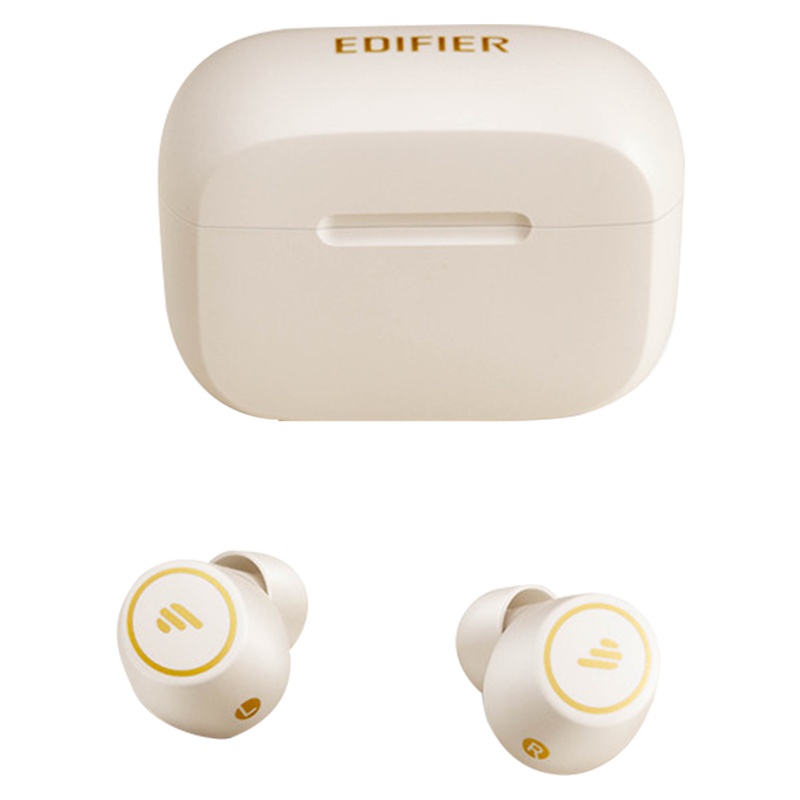 EDIFIER/漫步者TWS1 Pro蓝牙耳机真无线双耳降噪真无线小型隐形入耳式 超长待机续航迷你运动游戏听歌防水 白色