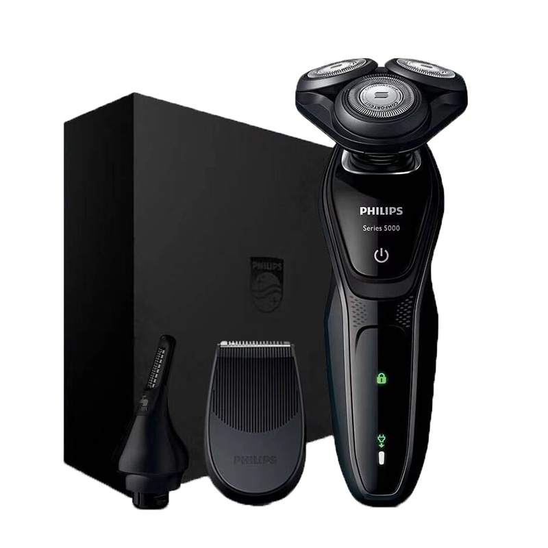 飞利浦(Philips)电动剃须刀S5082/61全身水洗三刀头刮胡须刀