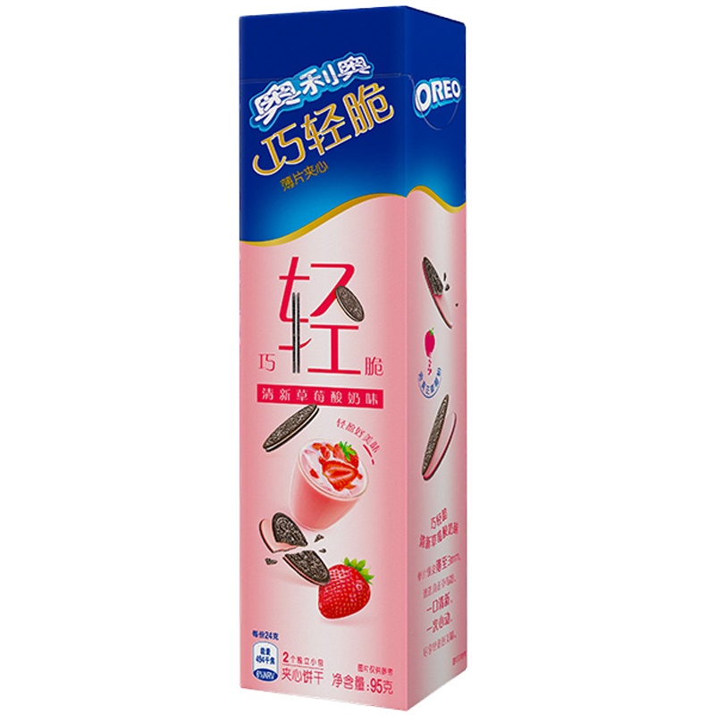 奥利奥 巧轻脆 95g 夹心饼干