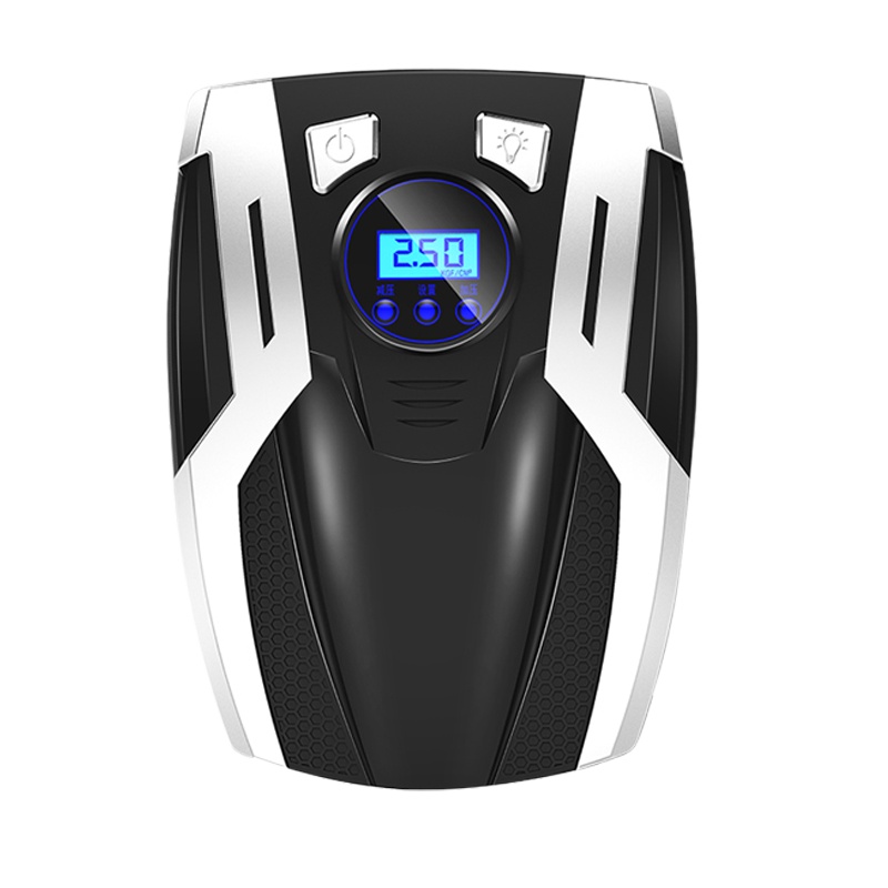 车载充气泵 便携式加气泵 车用数显轮胎大功率高压电动打气机预设胎压打气泵自动充停打气机