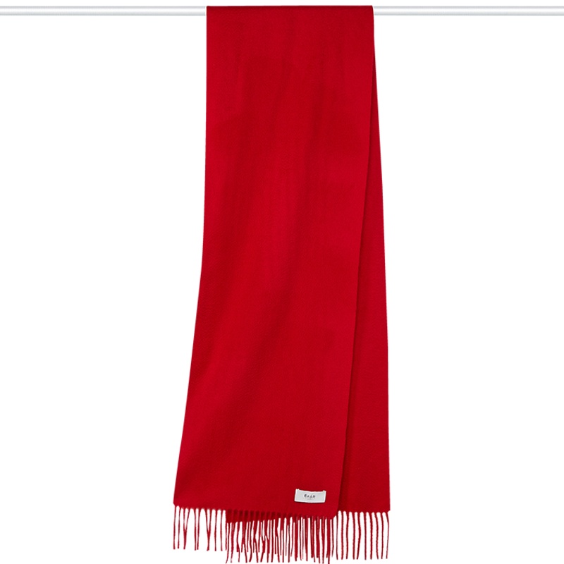 鄂尔多斯1980 羊绒水纹披肩保暖舒适流苏装饰通勤百搭