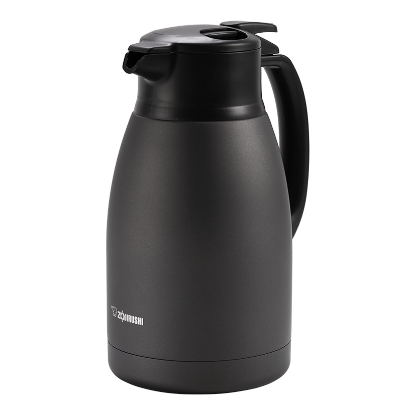 象印(ZOJIRUSHI) 不锈钢真空保温壶SH-HS15C大容量家用保温瓶热水瓶暖壶咖啡壶办公水壶 1.5L