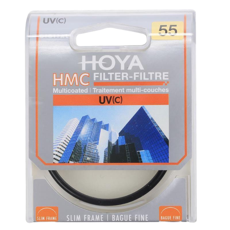 保谷(HOYA)HMC (55mm) UV(C) 专业UV镜 多层镀膜 镜头滤镜