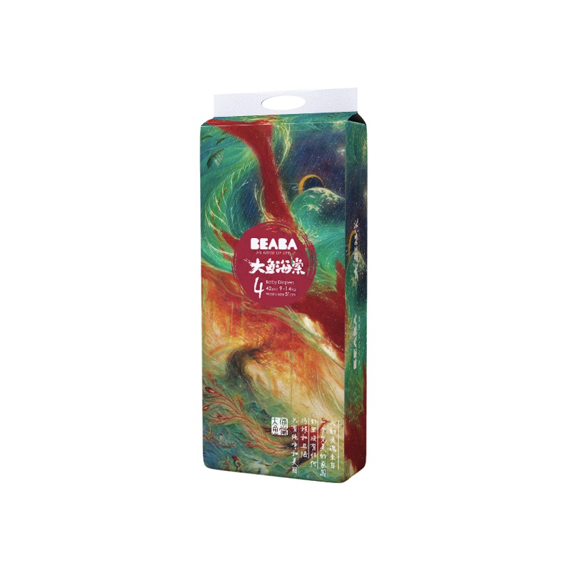 BEABA碧芭宝贝大鱼海棠婴幼儿纸尿裤L42片