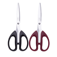 得力 195mm办公剪刀 大号 颜色随机 6011