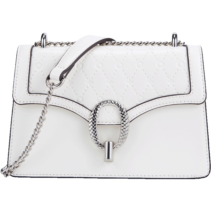 欧米包包女小ck女包2019新款锁扣小方包链条包时尚斜挎单肩酒神包