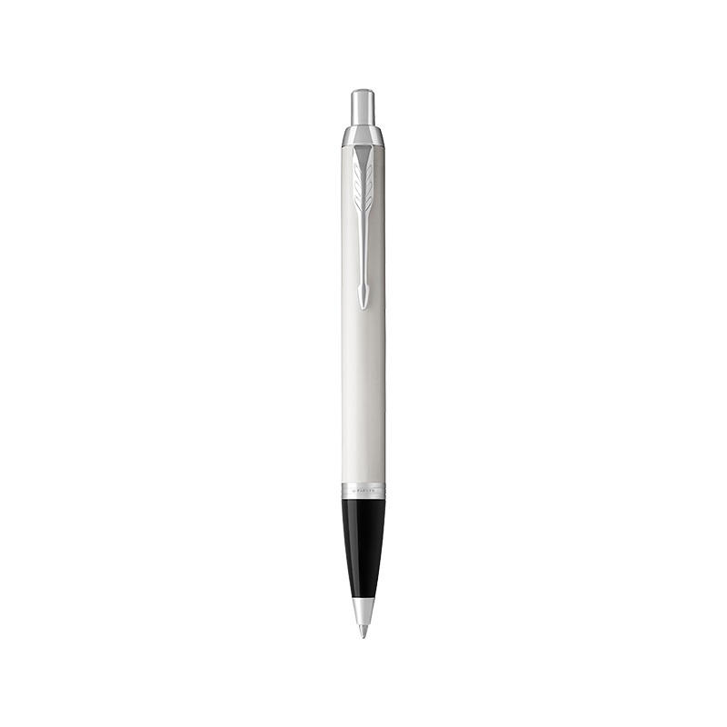 派克(PARKER)新品IM纯白白夹原子笔