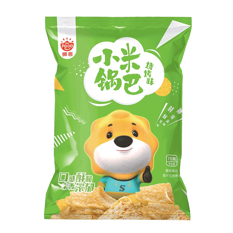 狮客[苏宁自主品牌]小米锅巴(烧烤味)70g