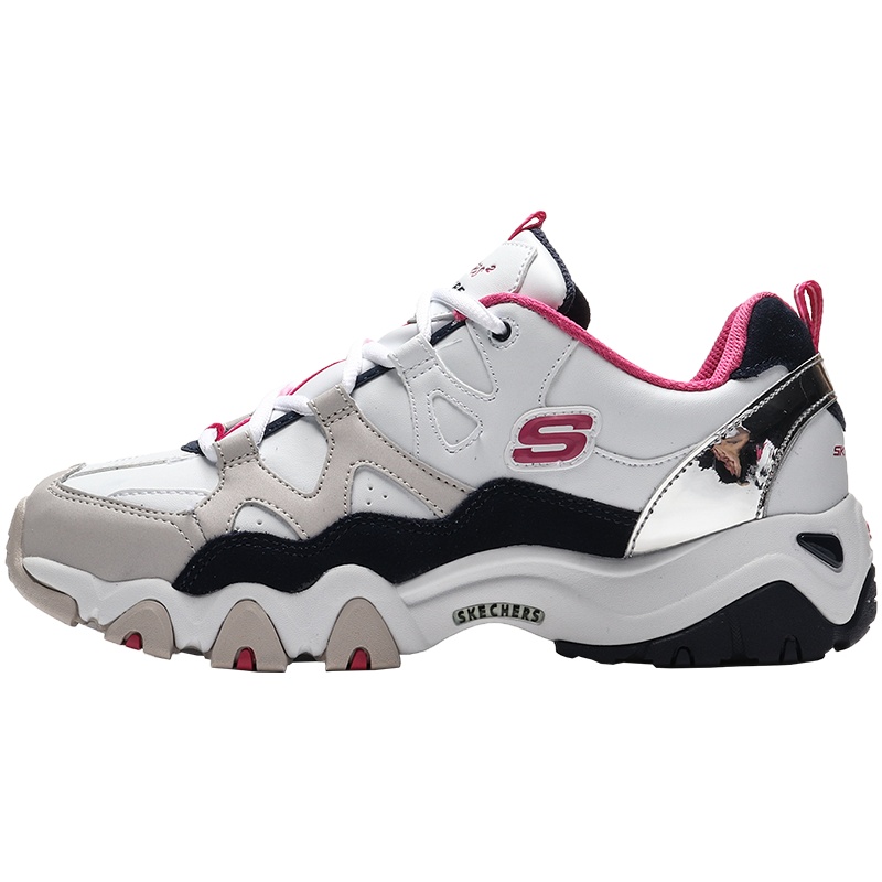 斯凯奇 Skechers D'LITES系列 熊猫鞋 女子休闲鞋 88888112-WFUS