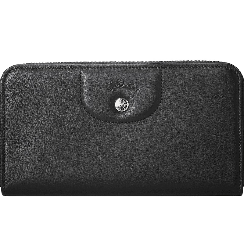 LONGCHAMP/珑骧 女钱包Le Pliage Cuir长款拉链钱夹 3426