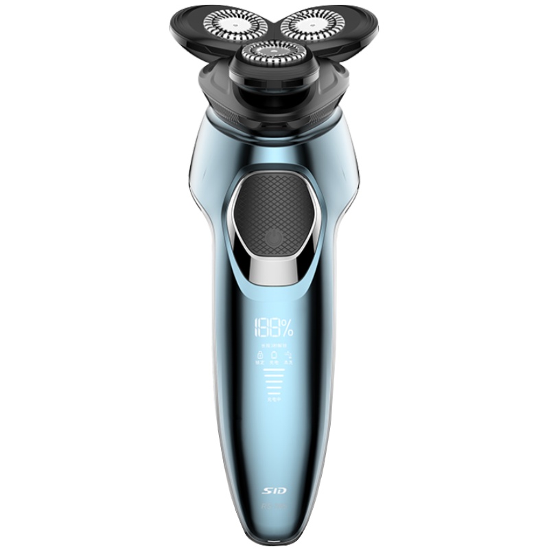 超人SIDRS386剃须刀男士男友四合一智能电动干湿双剃刮胡刀全身水洗10W便携理容usb速充快速充电大功率胡须刀剃胡刀