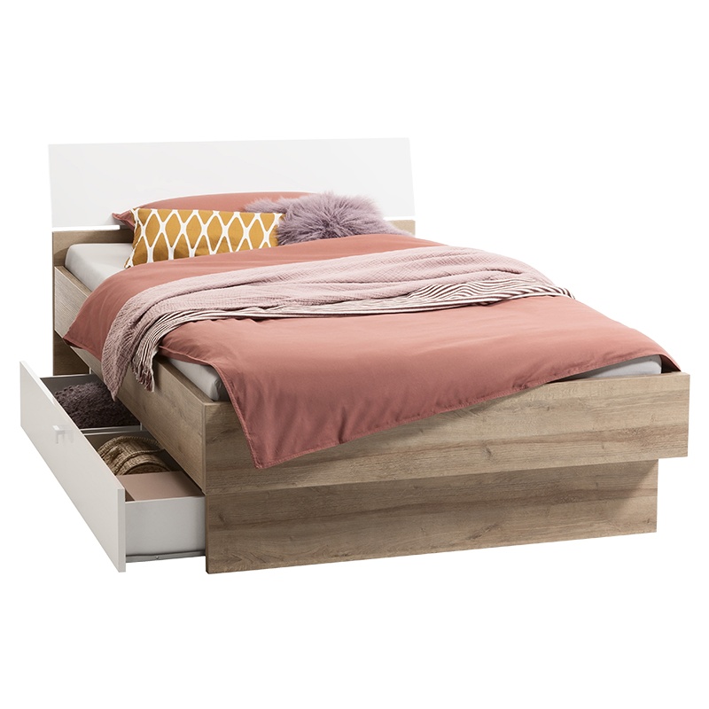 康铂萨 意大利进口床格洛博1.2米床 卧室主卧单/双人床 意式现代简约床家具