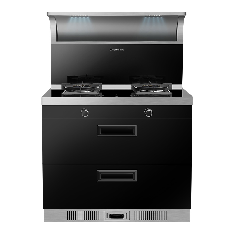 浙派(ZHEPΛi)集成灶烟灶储物一体灶家用侧吸下排式抽油烟机燃气灶储物柜集成环保灶Z3