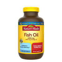 NatureMade天维美深海鱼油220粒美国原装进口omega3欧米伽3软胶囊