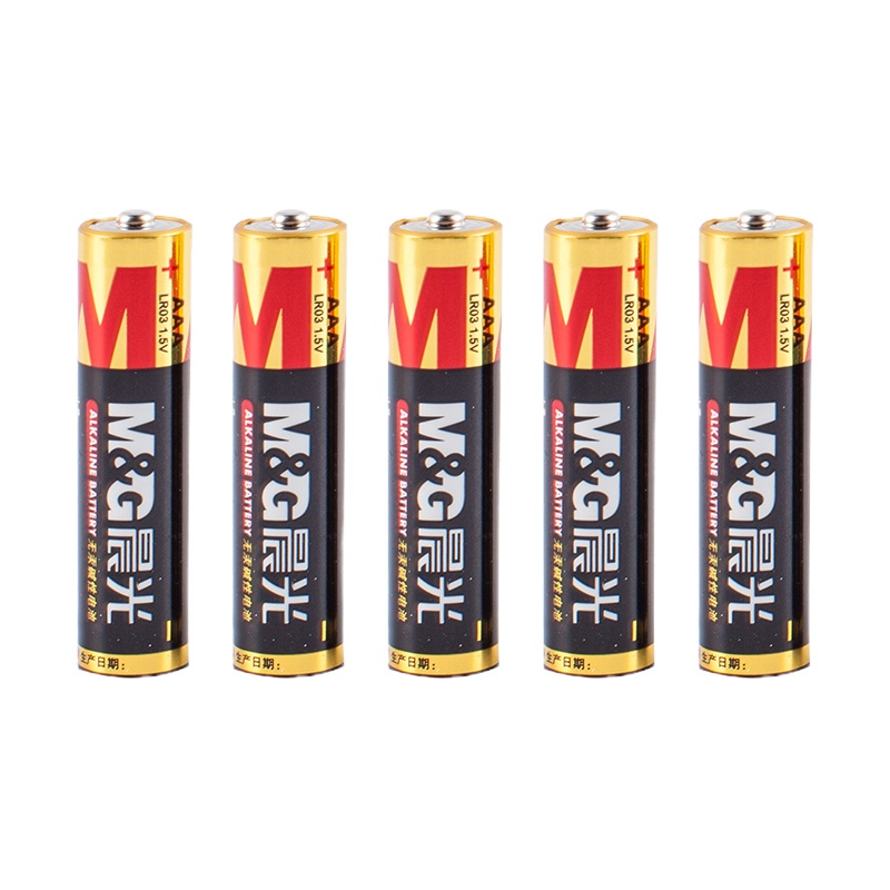晨光(M&G)7号碱性电池ARC92567 5粒/卡 2卡/组