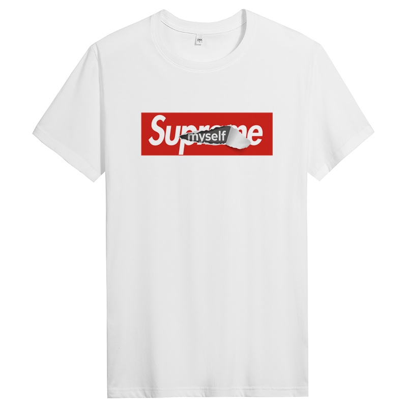 纯棉短袖t恤男潮流夏季体恤圆领男士半袖宽松男生修身 DT10783