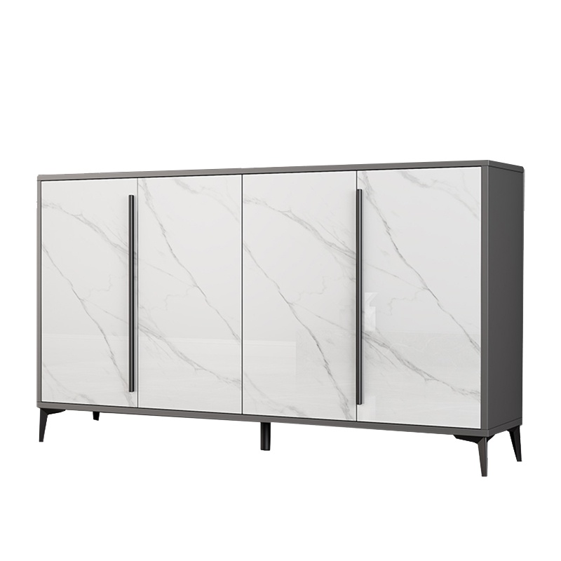 鑫金虎 鞋柜现代简约木鞋架多层大容量加高加固客厅玄关柜储物柜带双门隔断柜门厅收纳