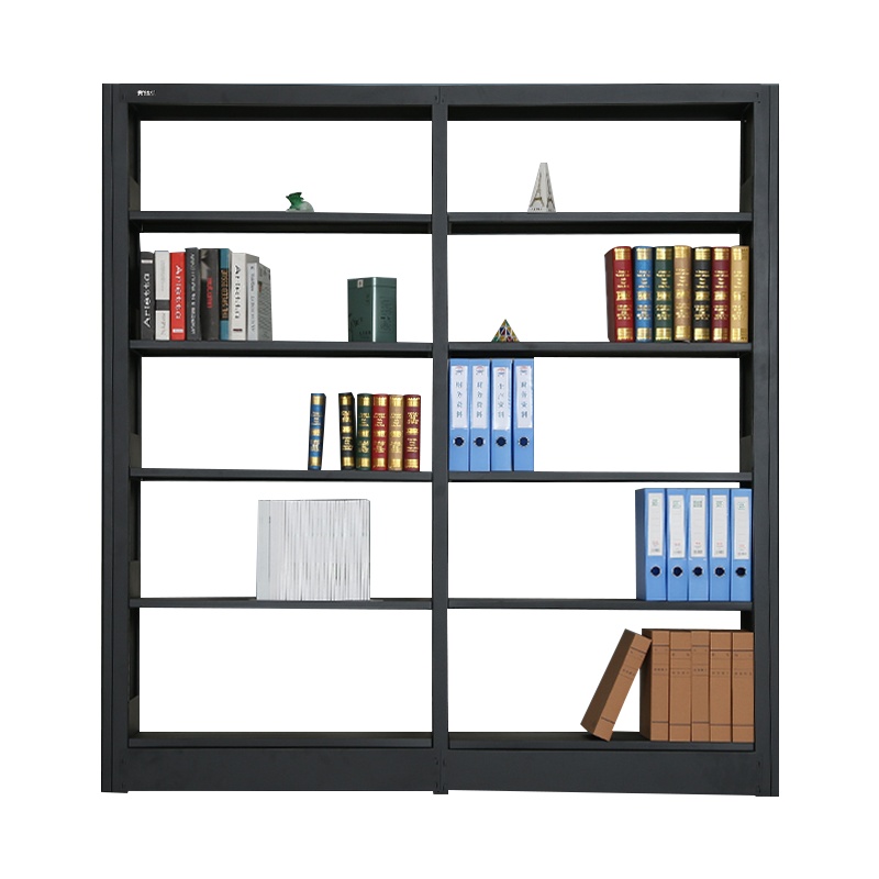 铭威盾钢制书架置物架图书馆单双面书店阅览室学校档案架资料架落地铁架