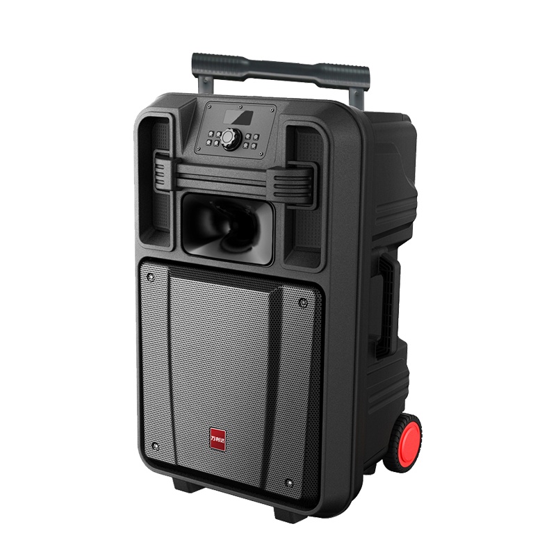 万利达(Malata) 广场舞音响 超大功率JJ18英寸重低音炮 拉杆户外音响800W移动音箱无线麦克风M+9053