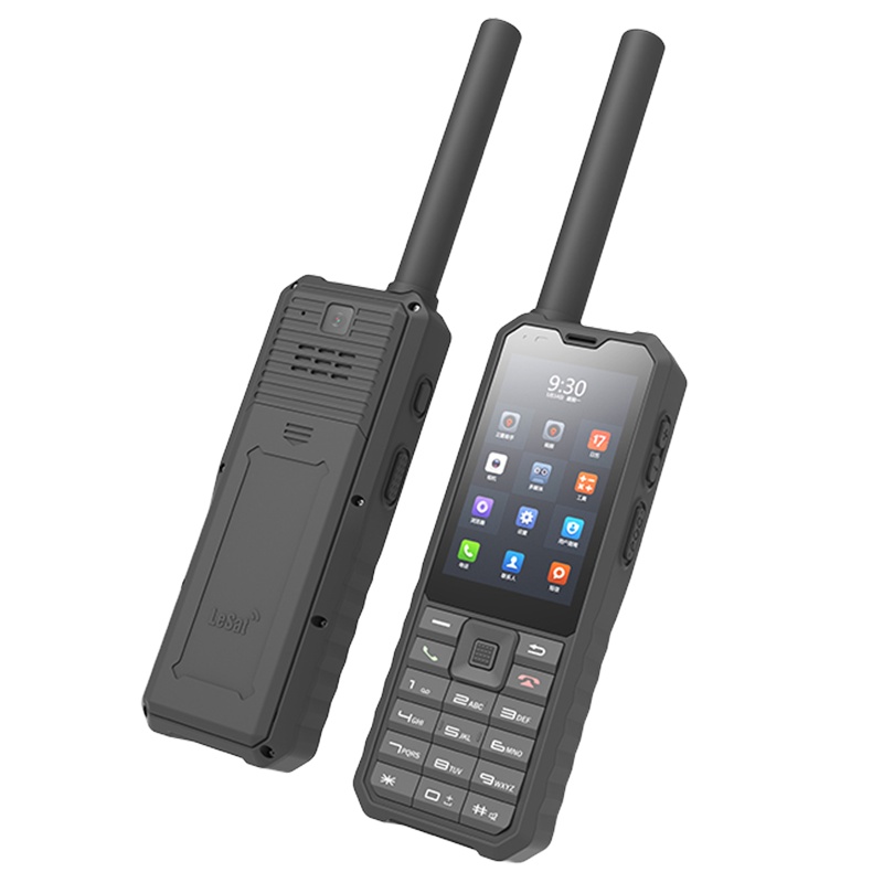 乐众(LeSat)F1对讲机 卫星对讲电话 天通1号GPS定位北斗导航海事卫星电话定位 黑色