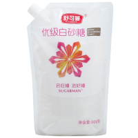 舒可曼优级白砂糖908g 盖子密封大包袋装 白糖细砂糖霜糖粉烘焙糖
