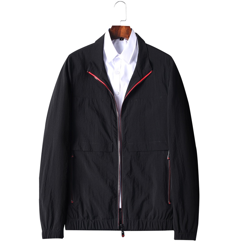 雅鹿男装新品首发休闲简约舒适男士夹克YL-QX20621