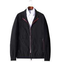 雅鹿男装新品首发休闲简约舒适男士夹克YL-QX20621