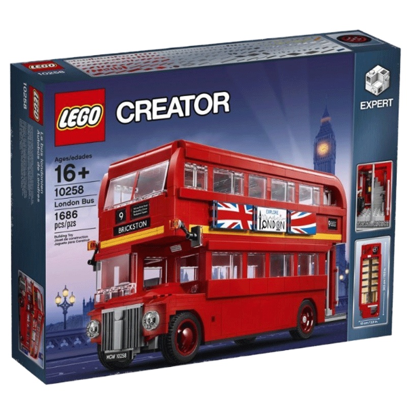 乐高(LEGO)Creator 创意百变 10258 伦敦巴士 塑料积木玩具 16岁以上 200块以上