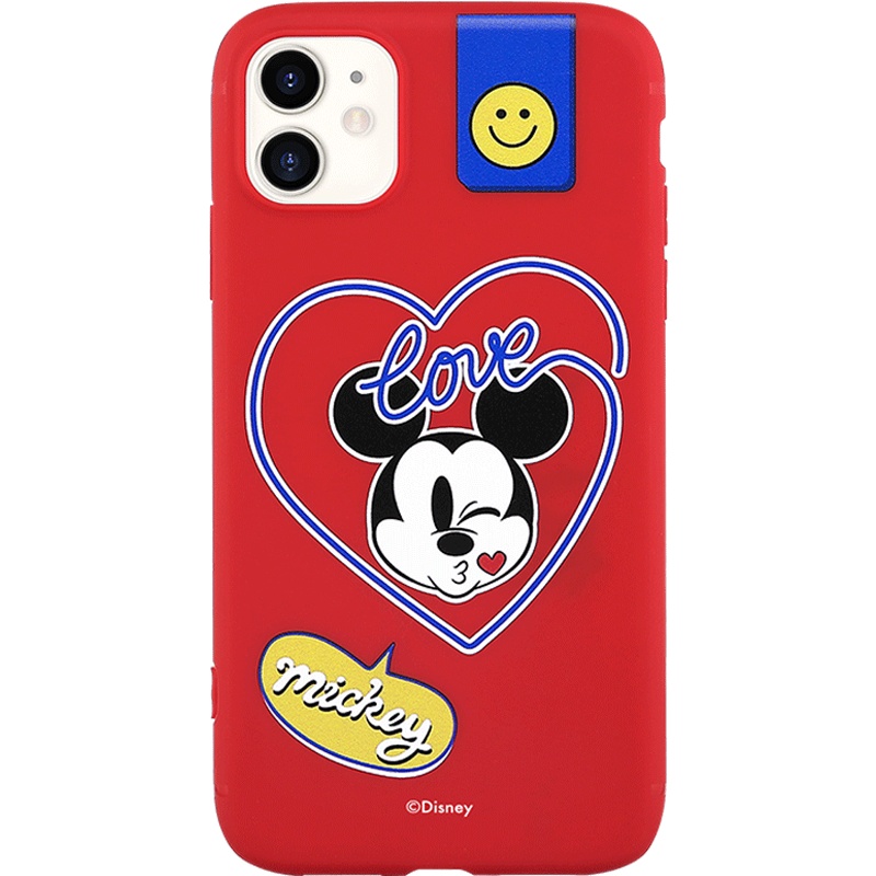 迪士尼正版iPhone11ProMax手机壳网红11Pro保护套硅胶软壳防摔全包米奇米妮鼠唐老鸭苹果11手机壳潮男女情侣