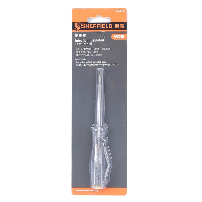 钢盾 S150011 测电笔3*70mm 单位(件)
