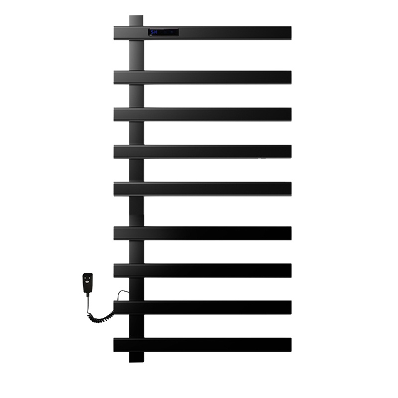 奥享免打孔智能碳纤维电热毛巾架家用浴室卫生间浴巾加热消毒烘干 WOE-TR5201W(1)