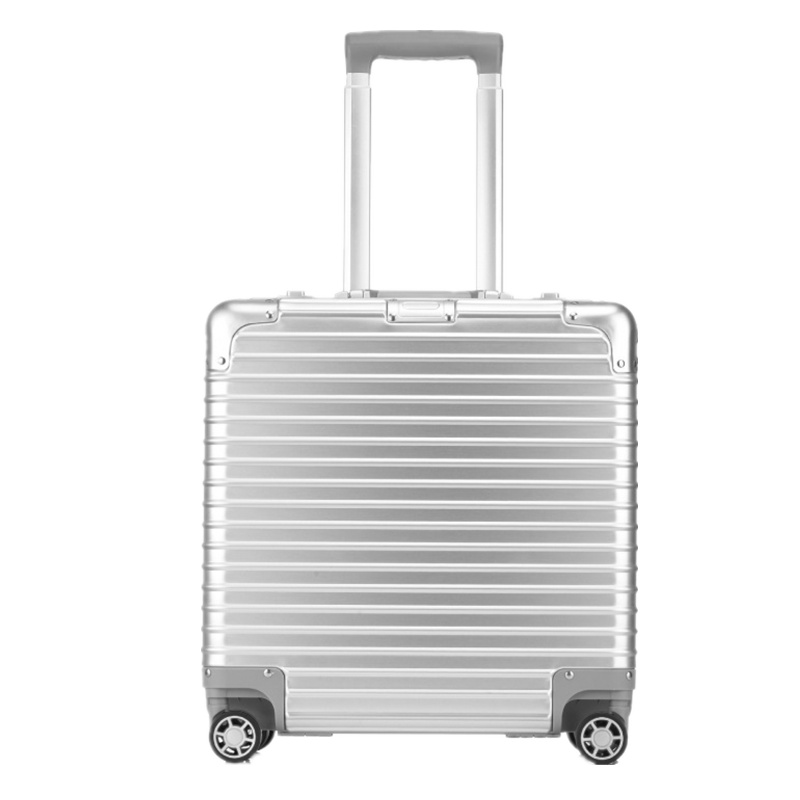 菱格三宅世家(MVO MVO LGSZSJ)时尚铝镁合金电脑商务拉杆箱18寸男女金属箱 拉杆箱