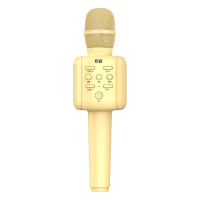 索爱MC6儿童话筒音响一体麦克风卡拉ok唱歌家用无线蓝牙手机全民K歌宝男女小孩宝宝早教主持人练口才适用唱吧 活力黄