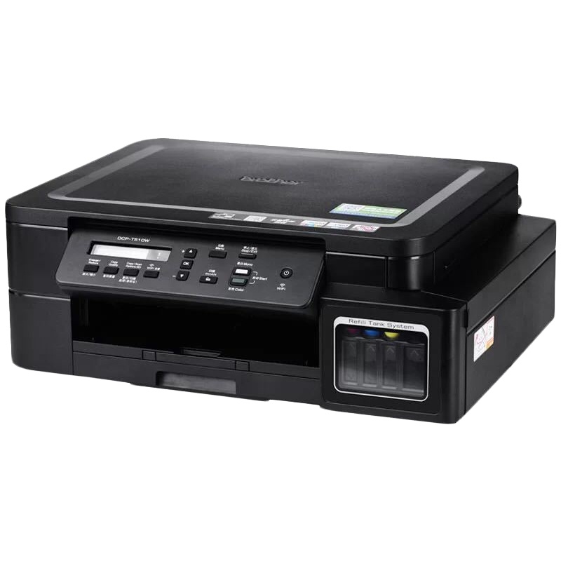 兄弟(brother)DCP-T510W彩色喷墨多功能一体机(打印 复印 扫描)无线网络打印 喷墨单位(件)