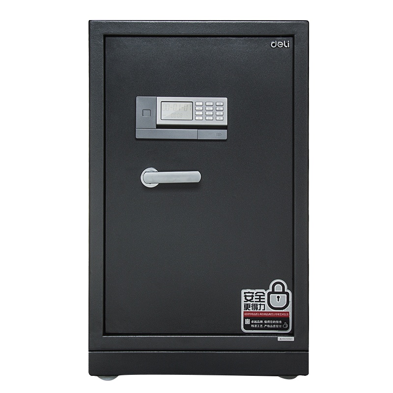 得力3658A电子密码家用办公保险箱大型入墙加固保险柜100cm