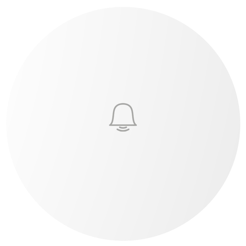 领普科技(linptech) 小米有品同款门铃不用电池无线远距离穿墙遥控防水智能无线门铃 门铃发射器(需搭配接收器使用)