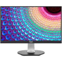 飞利浦 (PHILIPS) 240B7QPJEB 24英寸16:10黄金屏幕比例 旋转升降超微边框广视角专业设计显示器(带HDMI线)