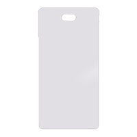 中云智创 通信机房标识牌电缆挂牌塑料光纤空白标32*68 单孔孔 100张装