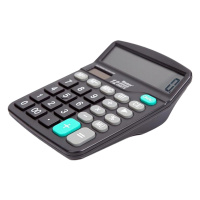 晨光文具ADG98837标朗桌面型计算器大按键经典简约12位显示大屏幕多功能双电源办公学生用品计算机