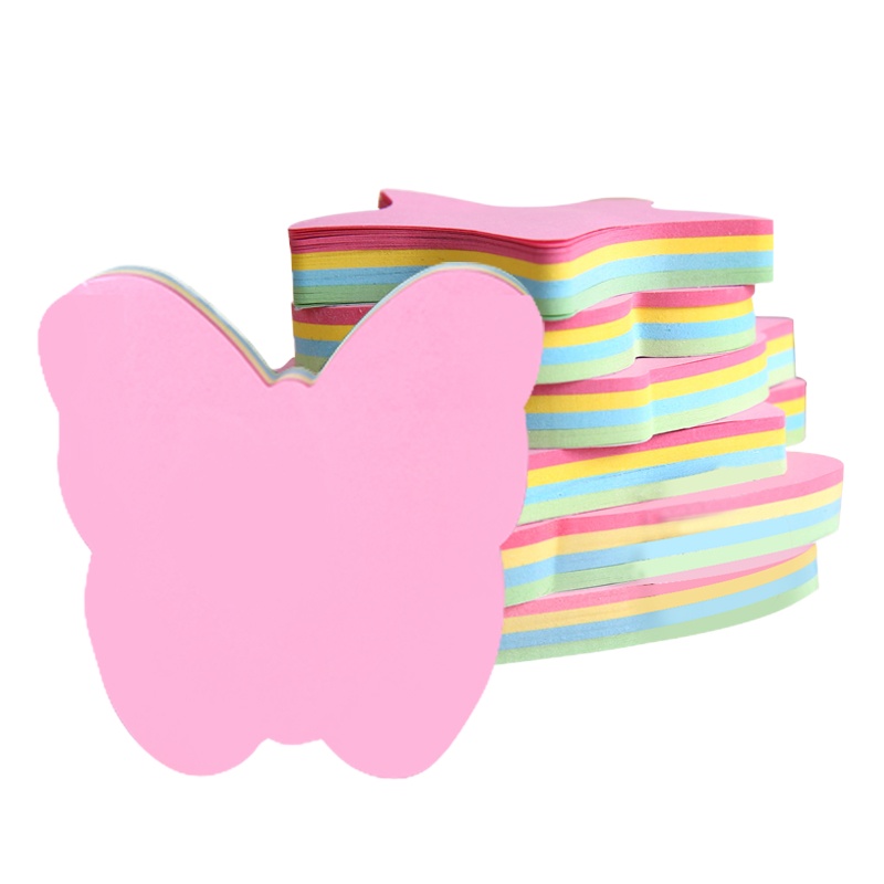 创易(chanyi)便利贴 便签纸 便签本 易事贴 百事贴 蝴蝶型 CY7670 10件装