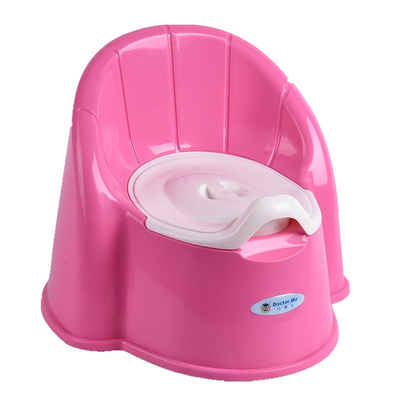 马博士DOCTOR MA 儿童坐便器 男女宝宝座便器婴儿小孩马桶 分体式 坚韧耐用 光滑 粉色