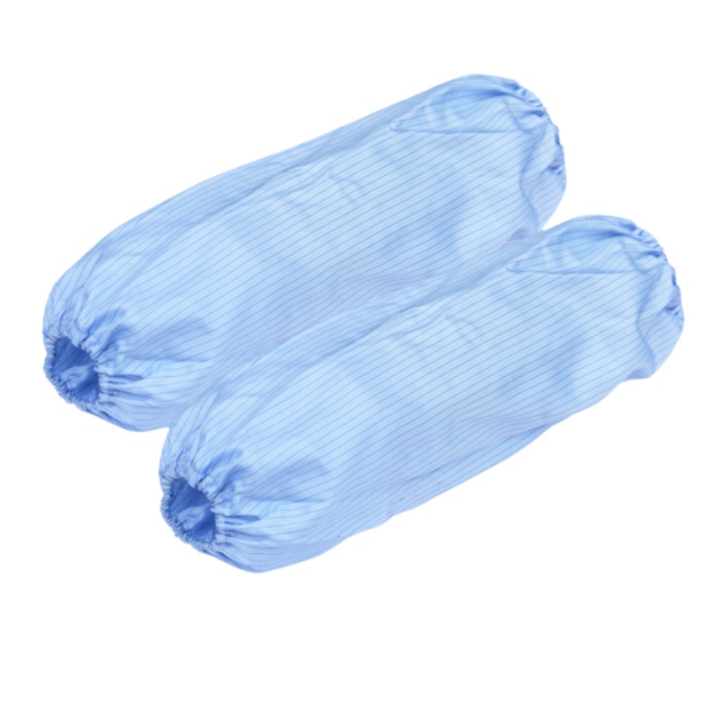 iDiskk 防静电套袖 无尘室洁净套袖 防尘劳保套袖 浅蓝色