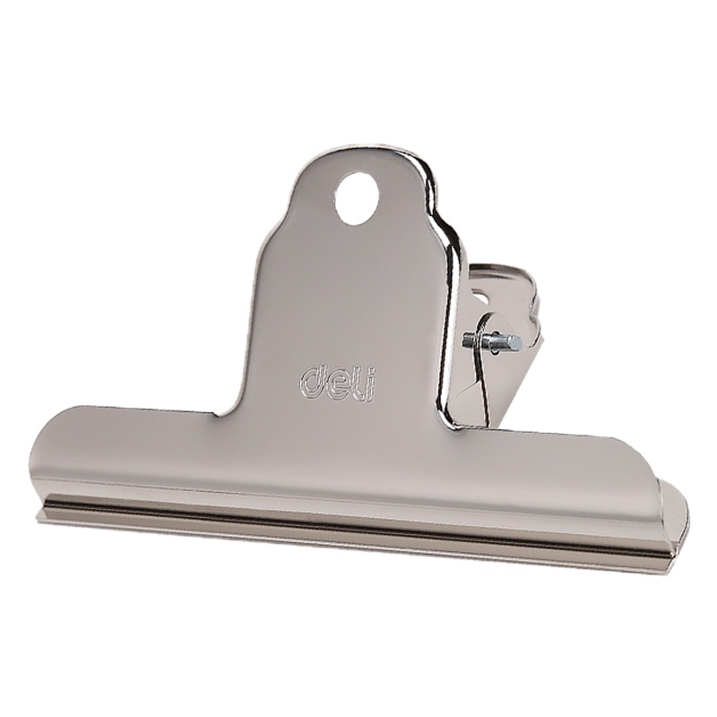 得力(deli) 山形铁票夹 9532-2﹟ 102mm 3只/包 一包装