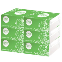 美纤奇原木抽纸三层300张10包(中规格)