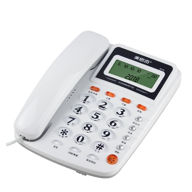 8018免电池来电显示电话机